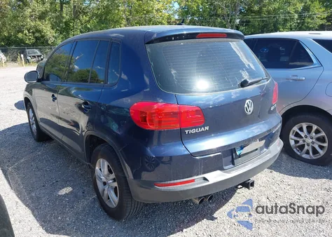 2014 Volkswagen Tiguan S from USA, damaged, VIN WVGAV3AX4EW535576